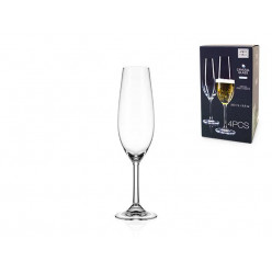 Набор бокалов для шампанского Atmosfera Invino 4шт, 260ml