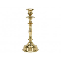 Подсвечник металлический 26cm, золотой