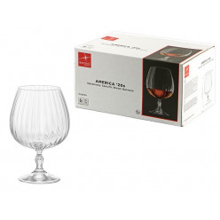 Набор бокалов для коньяка America'20s 6шт, 650ml