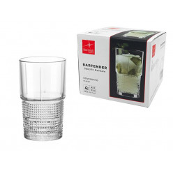 Набор тумблеров HB Bartender 4шт, 405ml