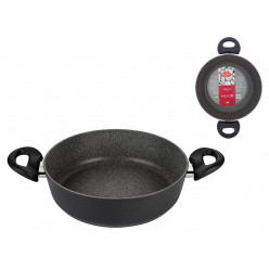 Сковорода глубокая Ballarini Volterra Granitium 24cm, 2 ручк