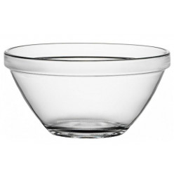Салатница стеклянная 14cm 570ml Pompei