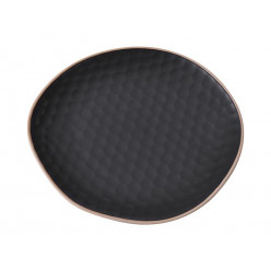 Тарелка сервировочная 22cm Unglazed Honey