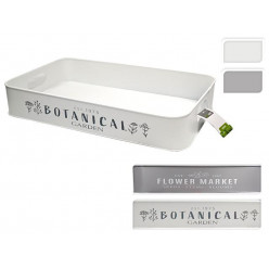 Поднос металлический ProGarden 50X30cm, белый