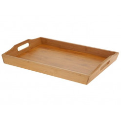 Поднос сервировочный EH 43X29X5cm, бамбуковый
