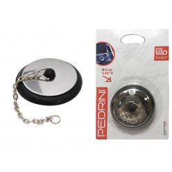 Пробка для раковины+цепочка Gadget Lillo D6сm