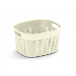 Корзина KIS Filo 3.5l, 24Х18Х12cm, белая