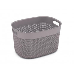Корзина KIS Filo 18l, 38Х28Х22cm, каппучино