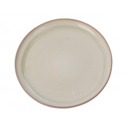 Тарелка сервировочная 26.5cm Cream Reactiv Glaze, керамика