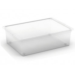 Коробка с крышкой C-box L 27l, 55X38.5XH16.5cm, на колесах
