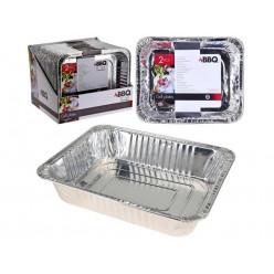 Формы алюминиевые BBQ 2шт, 32X26X6cm