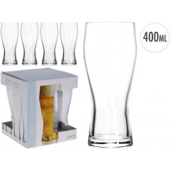 Набор бокалов для пива EH Profile 4шт, 400ml, 17cm