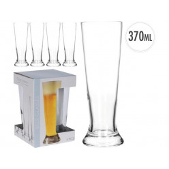 Набор бокалов для пива EH Principe 4шт, 370ml, 20.5cm