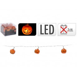 Гирлянда Halloween 12LED, D6cm 140cm