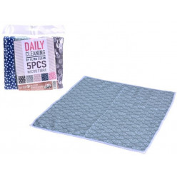 Набор тряпок микрофибра Daily 5шт, 31X31cm, 5 цветов