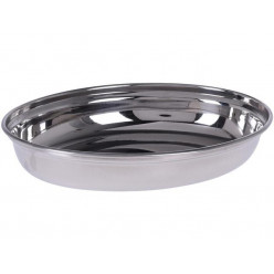 Блюдо металлическое EH 26X18сm, бортик 4cm