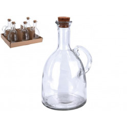 Бутылка для масла/уксуса EH 500ml, 18.5cm, с пробкой