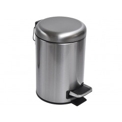 Ведро для мусора с педалью Tendance 3l H25.5cm, хром, soft close