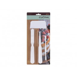Набор кондитерских инструментов Cucina 4ед: скребки, лопатки