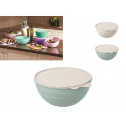 Миска пластиковая с крышкой Phibo 1.55l, 19.5cm