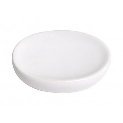 Мыльница Tendance Dolomite овальная 12.5X9.5cm бел, керамика