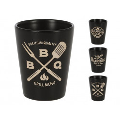 Чашка-стакан 325ml BBQ, керамика