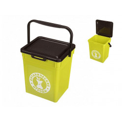 Контейнер для мусора Bytplast 8l, 23.5X21X25cm, зеленый
