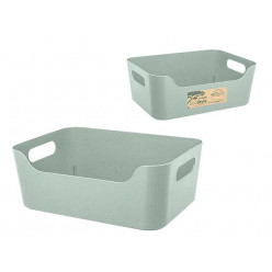 Корзина Econova Scandi 4.6l, 27X19X10.5cm, зеленая