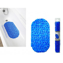 Коврик для ванны овал 36X69cm Tendance Bubbles голубой, PVC