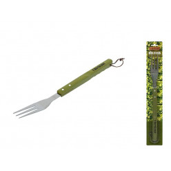 Вилка для барбекю BoyScout 42cm, нерж/дерево