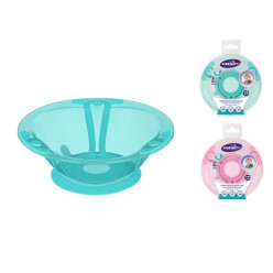 Тарелка детская глубокая 15cm Kidfinity, 300ml на присоске