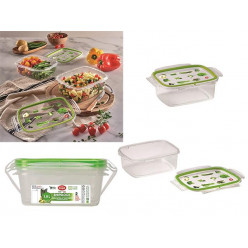 Набор контейнеров Snipslock 2шт, 1.8l, 25X20X12cm