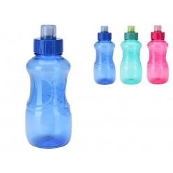 Бутылка питьевая EH 0.55l, 20cm, пластиковая, 3цвета