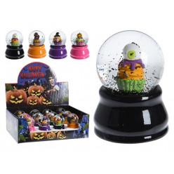 Сувенир "Шар с фигуркой" Halloween 12Х10Х6cm, керамика