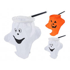 Мешок Halloween для подарков на палке Привидение 38сm