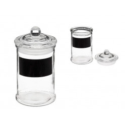 Банка стеклянная Five 0.35l 15cm