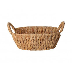 Корзина плетеная из тростника 34X24X11см с ручками
