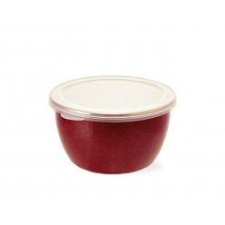 Контейнер эмалированный Bordo 14cm, 1.1l, крышка пластик