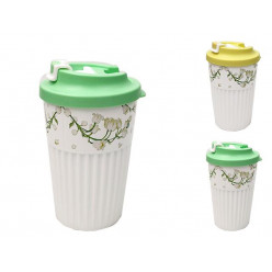 Термостакан Phibo 450ml "Valley" с клапаном, микс