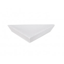 Мыльница SUEZ 16.5X16.5X2.2cm, белая, полирезин
