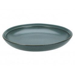 Тарелка сервировочная 25cm Green Reactiv Glaze, керамика