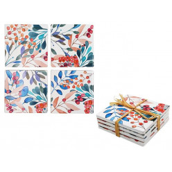 Набор подставок под чашки Tognana Dolce Casa Sophy 4шт 10X10cm