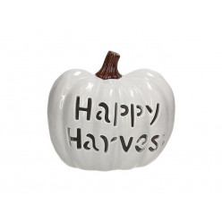 Сувенир LED Тыква AF 19X14cm Happy Harvest, керамика