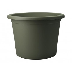Вазон для цветов "Классик" D28cm, H20cm, пластик, зеленый