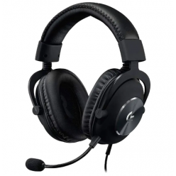 Игровая Гарнитура Logitech G Pro X, Проводной аналоговый, Чёрный