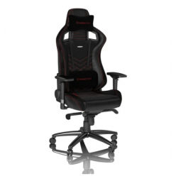 Игровое кресло Noblechairs Epic, Искусственная кожа, Черный/Красный