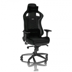 Игровое кресло Noblechairs Epic, Искусственная кожа, Черный/Зеленый