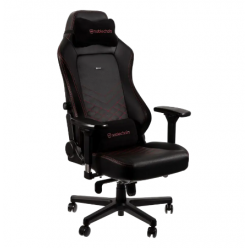 Игровое кресло Noblechairs Hero, Искусственная кожа, Черный/Красный