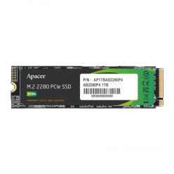 Накопитель SSD Apacer AS2280P4, 1000Гб, AP1TBAS2280P4-1