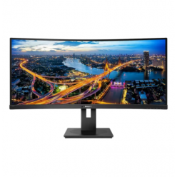 34" Монитор Philips 345B1C, VA 3440x1440 WQHD, Чёрный